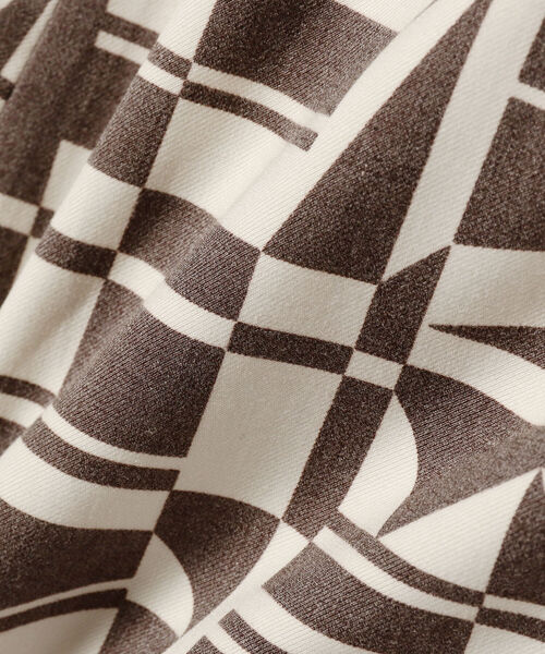 B:MING by BEAMS（ビーミングバイビームス）の「B:MING by BEAMS / ジオメトリック プリント パンツ（その他パンツ・レディース・ブラウン系/オリーブ系・SMALL/MEDIUM）」の14枚目の写真