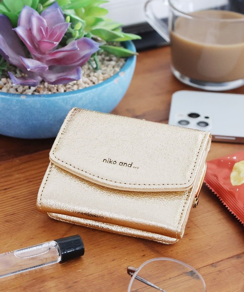 niko and...（ニコアンド）の「オリジナルロゴがま口ミニ財布（財布・レディース・ブラック/グリーン/その他2/その他4/ライトピンク/その他5/ブルー/セージグリーン/桜/レッド/アイボリー/ライラック/梅/ナチュラル/スモーク/ゴールド/ブラック系その他/レッド系その他・0）」の14枚目の写真