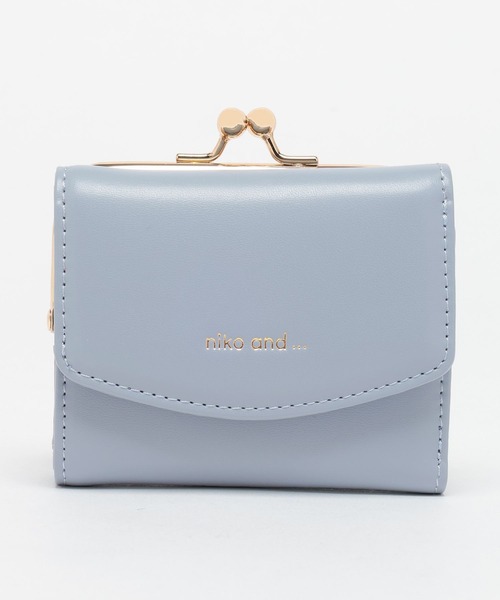 niko and...（ニコアンド）の「オリジナルロゴがま口ミニ財布（財布・レディース・ブラック/グリーン/その他2/その他4/ライトピンク/その他5/ブルー/セージグリーン/桜/レッド/アイボリー/ライラック/梅/ナチュラル/スモーク/ゴールド/ブラック系その他/レッド系その他・0）」の7枚目の写真