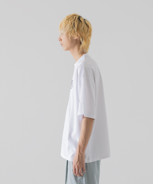 BAD BOY（バッドボーイ）の「【BADBOY / バッドボーイ】USA ロゴ パロディ Tシャツ（Tシャツ/カットソー・メンズ・ホワイト/ダークグリーン/ブラック・M/L）」の18枚目の写真