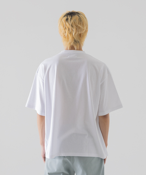 BAD BOY（バッドボーイ）の「【BADBOY / バッドボーイ】USA ロゴ パロディ Tシャツ（Tシャツ/カットソー・メンズ・ホワイト/ダークグリーン/ブラック・M/L）」の19枚目の写真