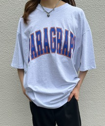 Paragraph | PARAGRAPH(パラグラフ)/Modern Printing T-SHIRT/オーバーサイズ ロゴプリント Tシャツ(Tシャツ/カットソー)