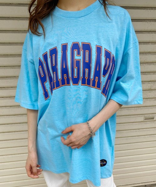 セール】PARAGRAPH(パラグラフ)/Modern Printing T-SHIRT