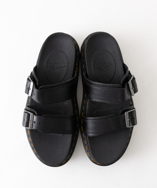 Dr. Martens（ドクターマーチン）の「【追加！】【Dr.Martens / ドクターマーチン】 厚底サンダル ”MYLES”（サンダル・レディース・ブラック・37/36/35）」の2枚目の写真