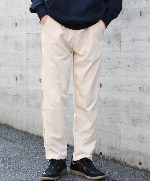 SETUP7（セットアップセブン）の「【SETUP7】ベーシックストレートパンツ KNF（その他パンツ・メンズ・グリーン/ベージュ/ブラック/ホワイト・FREE）」の3枚目の写真