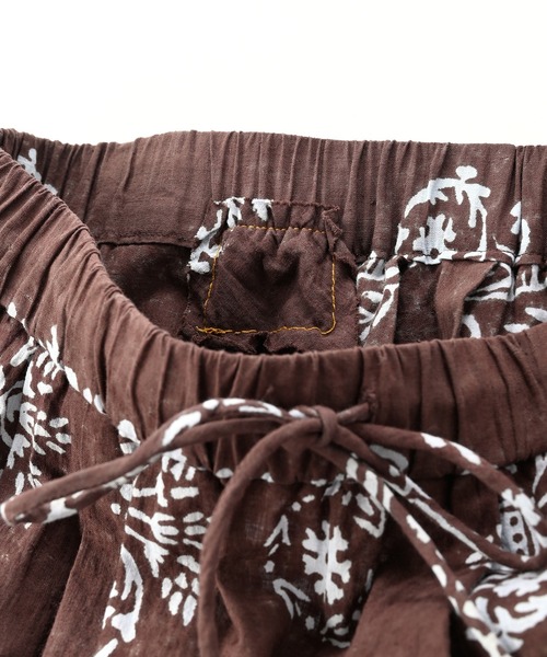 45R（フォーティファイブアール）の「インドカディのブロックプリント