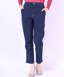 テーパード ストレッチデニムパンツ アウトシーム Marchons Avant