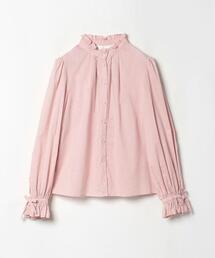 To b. by agnes b.（トゥービーバイアニエスベー）の「WP68 CHEMISE フリルブラウス（シャツ/ブラウス）」
