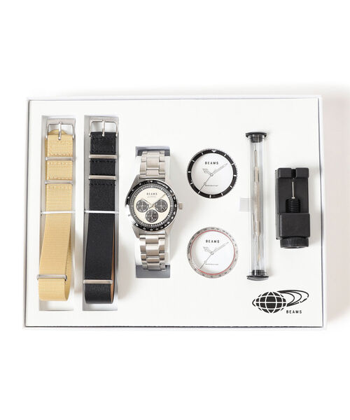 【未使用品】BEAMS アッセンブリー クォーツ 腕時計セット WATCHES（ウォッチズ）の「BEAMS / アッセンブリー マルチウォッチ