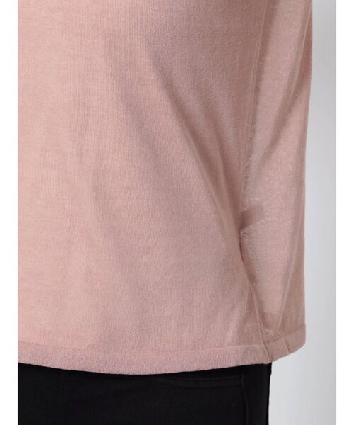 MERCURYDUO（マーキュリーデュオ）の「インナーキャミ付シアーニット（ニット/セーター・レディース・ブラック/ベージュ/アイボリー・FREE）」の13枚目の写真