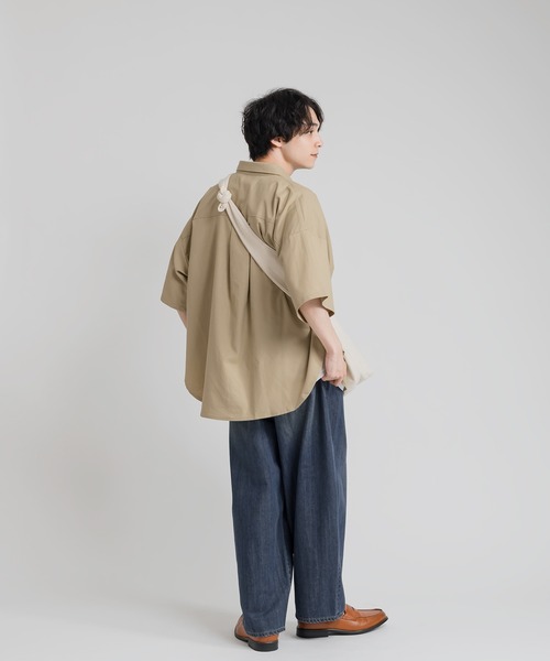 MUHET(ミュエータ)の「【セットアップ可能】コットンリネンシャツ(シャツ/ブラウス・レディース・ブラック/ベージュ/カーキ・SMALL/MEDIUM/X-LARGE)」の20枚目の写真