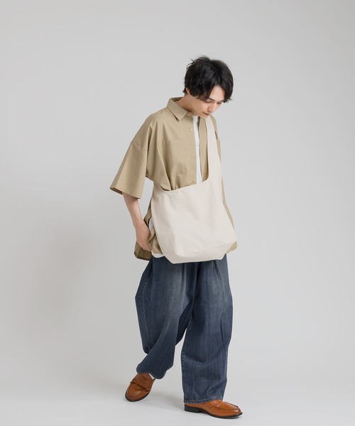 MUHET(ミュエータ)の「【セットアップ可能】コットンリネンシャツ(シャツ/ブラウス・レディース・ブラック/ベージュ/カーキ・SMALL/MEDIUM/X-LARGE)」の19枚目の写真