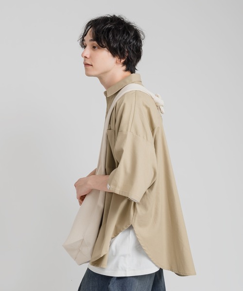 MUHET(ミュエータ)の「【セットアップ可能】コットンリネンシャツ(シャツ/ブラウス・レディース・ブラック/ベージュ/カーキ・SMALL/MEDIUM/X-LARGE)」の16枚目の写真