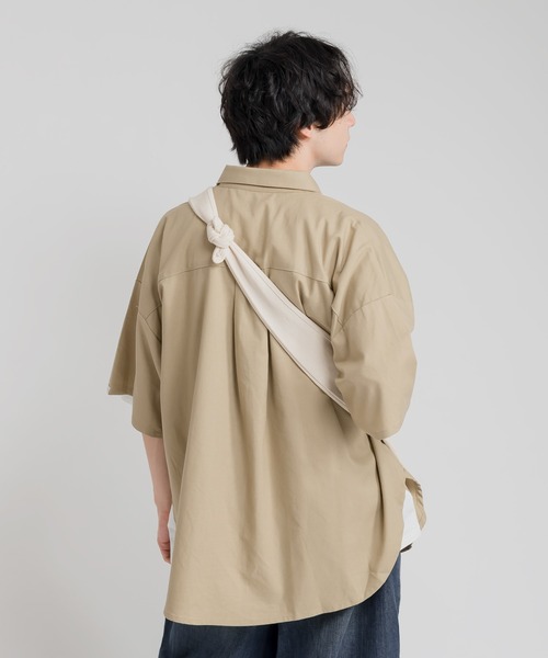 MUHET(ミュエータ)の「【セットアップ可能】コットンリネンシャツ(シャツ/ブラウス・レディース・ブラック/ベージュ/カーキ・SMALL/MEDIUM/X-LARGE)」の17枚目の写真