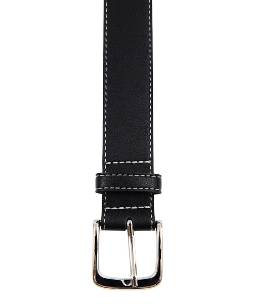 PUNYUS（プニュズ）の「ステッチベルト（ベルト・レディース・ブラック・1/4）」の3枚目の写真