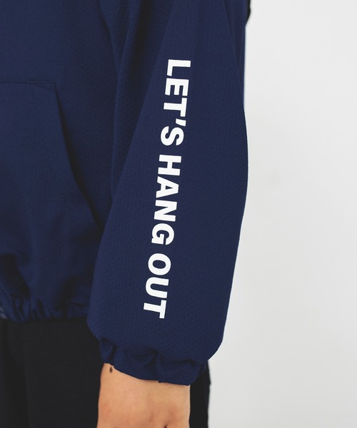 BRANSHES（ブランシェス）の「【UVカット・吸水速乾】サマージャケット（パーカー・キッズ・オフホワイト/ネイビー・150/130/120/100/110/140）」の22枚目の写真