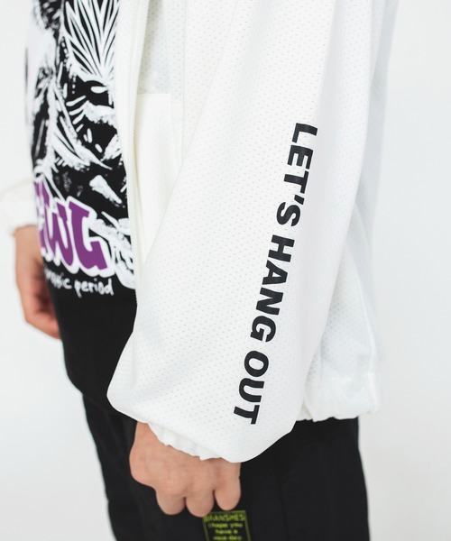 BRANSHES（ブランシェス）の「【UVカット・吸水速乾】サマージャケット（パーカー・キッズ・オフホワイト/ネイビー・150/130/120/100/110/140）」の11枚目の写真