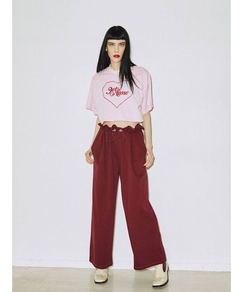 jouetie(ジュエティ)の「ウエストシャーリングパンツ(その他パンツ・レディース・グレー/ブラック/ボルドー・MEDIUM)」の12枚目の写真