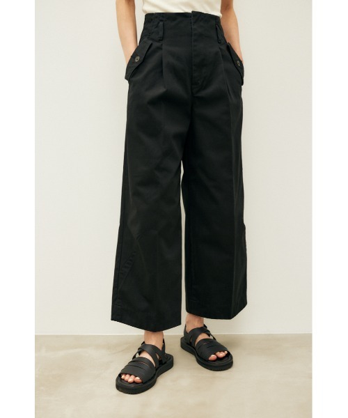 M_（エムアンダーバー）の「【M_】OGC HW TUCK パンツ（デニムパンツ・レディース・アイボリー/ブラック・2/1）」の11枚目の写真