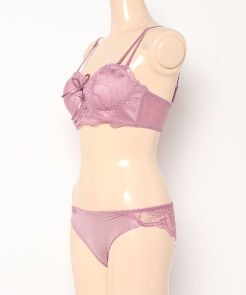 ★GLOWNY★ALLURE LACE BRA (PINK BOUQUET)★正規品/直送料込 Buy Ziggy Glam Floral Embroidery Unlined Demi Bra, Black