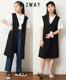 a.v.v | [140-150]2WAYジャンパースカート(ジャンパースカート)