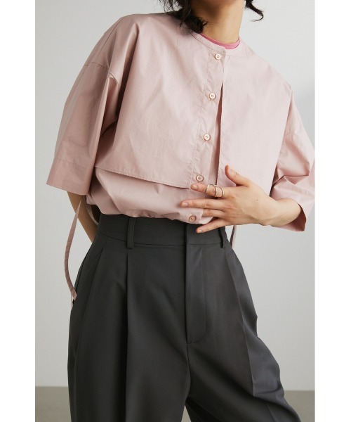 スタイルミキサー　stylemixer 　フラップロングシャツ STYLEMIXER（スタイルミキサー） シャツ ビッグポケットフラップシャツ