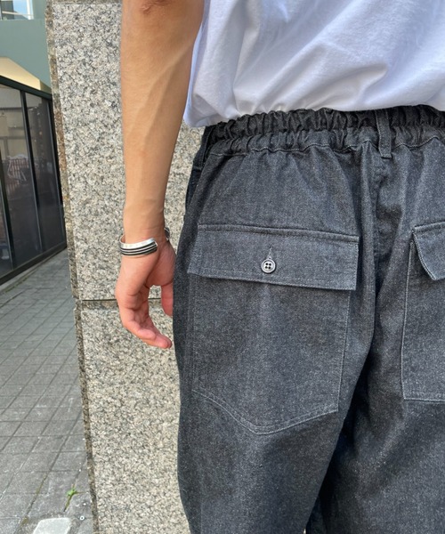 セール】【SAKULA/サクラ】JAMES PANTS / ワイドパンツ（デニムパンツ