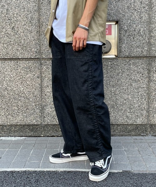 セール】【SAKULA/サクラ】JAMES PANTS / ワイドパンツ（デニム