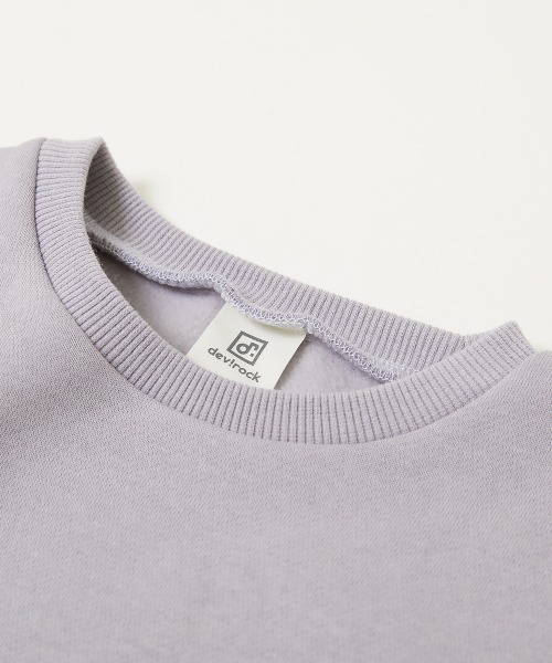 devirock（デビロック）の「裏起毛 裾チュールワンピース（ワンピース・キッズ・アイボリー/パープル系その他/その他3/その他4/その他5/パープル系/スミクロ/ライトグレー・80ｃｍ/90cm/100cm/110cm/120cm/130cm/140cm）」の10枚目の写真