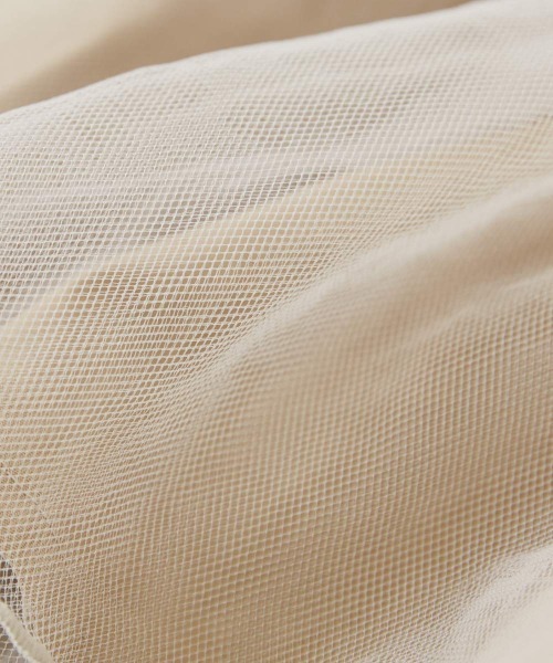 devirock（デビロック）の「裏起毛 裾チュールワンピース（ワンピース・キッズ・アイボリー/パープル系その他/その他3/その他4/その他5/パープル系/スミクロ/ライトグレー・80ｃｍ/90cm/100cm/110cm/120cm/130cm/140cm）」の18枚目の写真