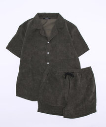 STONE  コーデュロイシャツ オリーブグリーン 60年代 60s 緑 グリーン 長袖 | ビンテージ古着屋Feeet 通販