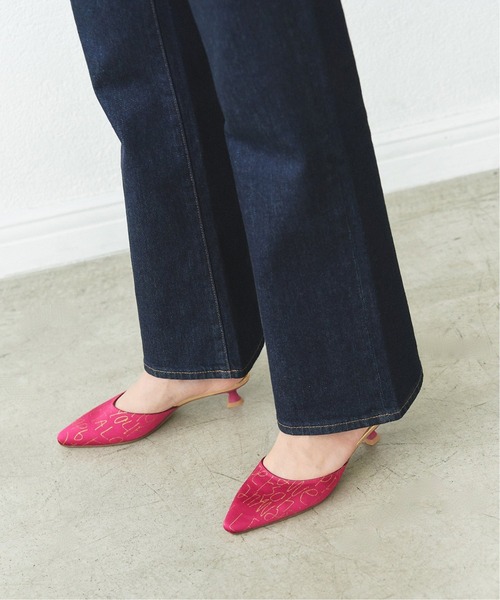 LE TALON(ルタロン)の「LE TALON×kiki 3.5cmメッセージプリントミュール(その他シューズ・レディース・キャメル/ピンク・MEDIUM/LARGE/X-LARGE/SMALL)」の17枚目の写真