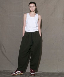 my beautiful landlet | 【my beautiful landlet】 RECYCLED MELANGE WOOL KNIT WIDE PANTS(その他パンツ)