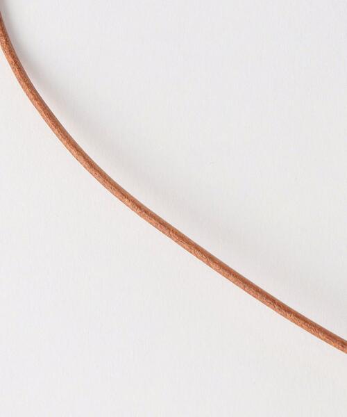 Garden of Eden（ガーデンオブエデン）の「＜Garden of Eden＞ ANCHOR LTR NECKLACE/ネックレス（ネックレス・メンズ・ベージュ・FREE）」の6枚目の写真