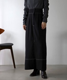 UNFIELD | 【2022 A/W New Arrival】配色ステッチTRスリットスカート(スカート)