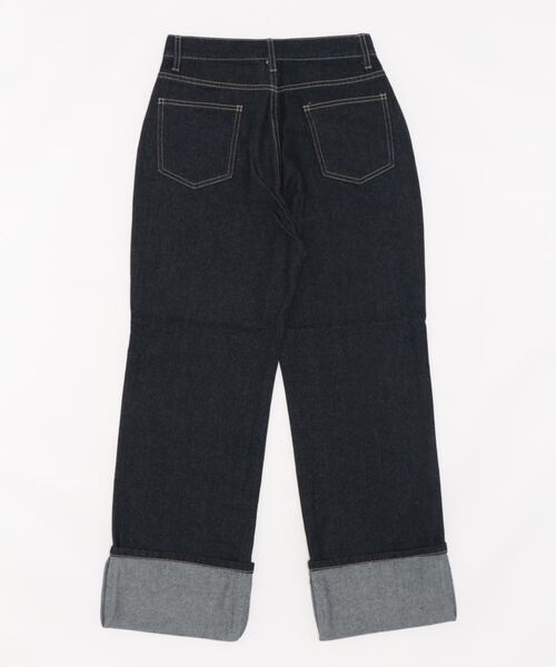 coca（coca）（コカ）の「ロールアップデニム（デニムパンツ・レディース・ブルー・S/M/L）」の9枚目の写真