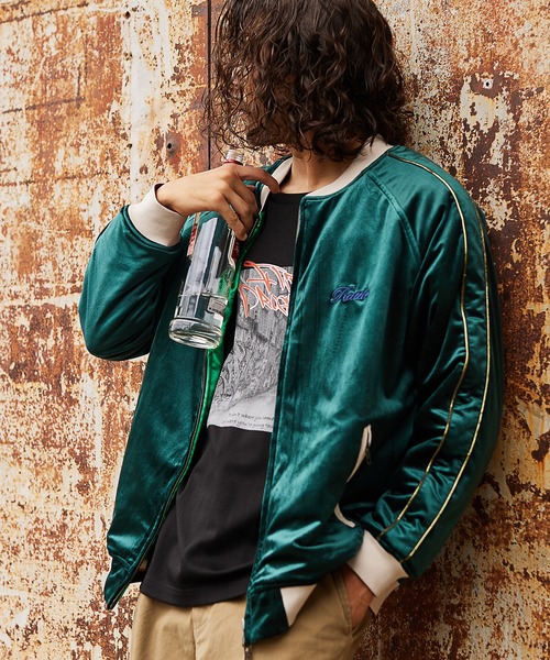 RATTLE TRAP スカジャン リバーシブル RATTLE TRAP（ラトルトラップ）の「リバーシブルスカジャン