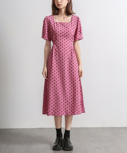 MAISON DE THERESE(メゾン ド テレーズ)の「ワンピース(ワンピース・レディース・ピンク/ホワイト/ブラック・M)」の1枚目の写真