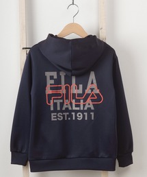 FILA（フィラ）の「【FILA/フィラ】ワンポイント ブランドロゴ刺繍 バックプリント ジップパーカー/ キッズジップパーカー/【140ｃｍ-160ｃｍ】（パーカー・キッズ）」