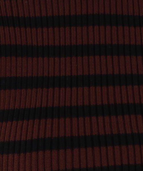 THE SHOP TK （ザ ショップ ティーケー ）の「◆リブカラーボーダーニット（ニット/セーター・レディース・ブラック系2/ブラウン系3/ピンク系・11/12/13）」の20枚目の写真