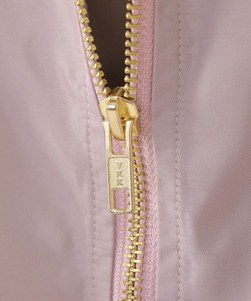 ikka（イッカ）の「【キッズ】フレアマウンテンパーカー（110~160cm）（マウンテンパーカー・キッズ・ベージュ/ピンク・110/120/130/140/150/160）」の4枚目の写真