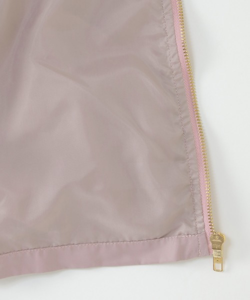 ikka（イッカ）の「【キッズ】フレアマウンテンパーカー（110~160cm）（マウンテンパーカー・キッズ・ベージュ/ピンク・110/120/130/140/150/160）」の11枚目の写真