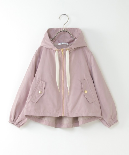 ikka（イッカ）の「【キッズ】フレアマウンテンパーカー（110~160cm）（マウンテンパーカー・キッズ・ベージュ/ピンク・110/120/130/140/150/160）」の15枚目の写真