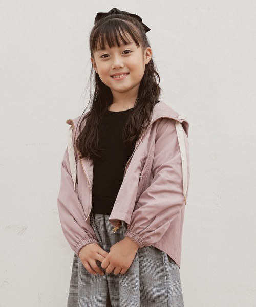 ikka（イッカ）の「【キッズ】フレアマウンテンパーカー（110~160cm）（マウンテンパーカー・キッズ・ベージュ/ピンク・110/120/130/140/150/160）」の19枚目の写真