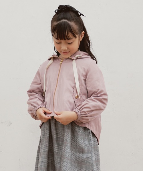 ikka（イッカ）の「【キッズ】フレアマウンテンパーカー（110~160cm）（マウンテンパーカー・キッズ・ベージュ/ピンク・110/120/130/140/150/160）」の20枚目の写真