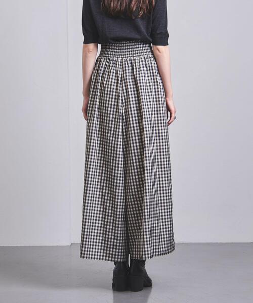 UNITED ARROWS（ユナイテッドアローズ）の「P ギャザー ボリューム パンツ（その他パンツ・レディース・ブラック/その他1/その他2・38/36）」の4枚目の写真