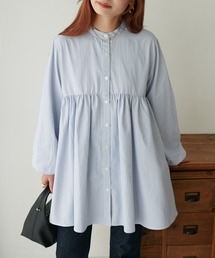 MORABITO ホワイト チュニック 長袖ブラウス40サイズ新品未使用 シャツ チュニック 長袖」に該当するファッション通販 - ZOZOTOWN