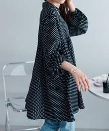 DISCOAT | 【新色追加!/WEB限定】ティアードギャザー長袖チュニック(シャツ/ブラウス)