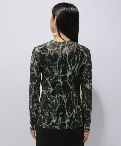 HARE(ハレ)の「2WAYガラシアーカットソー(HARE)(Tシャツ/カットソー・レディース・ブラック/ブルー・FREE)」の13枚目の写真