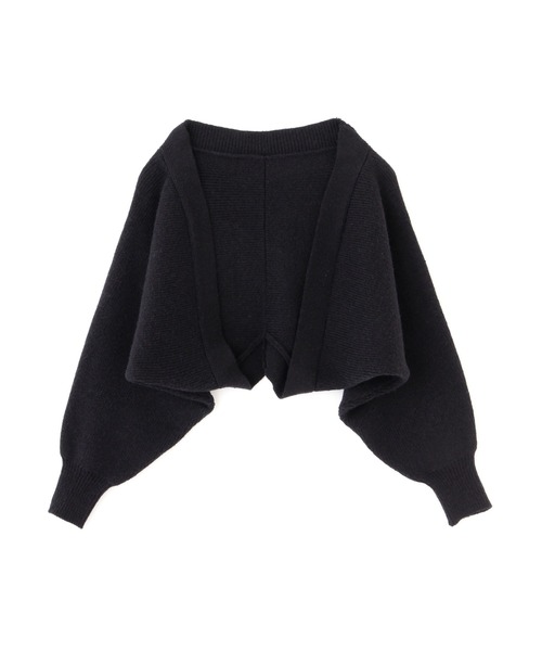 FREE'S MART（フリーズマート）の「◆ボレロニットカーディガン（ニット/セーター・レディース・ホワイト/ブラック/ピンク/グレー/パープル・FREE）」の3枚目の写真